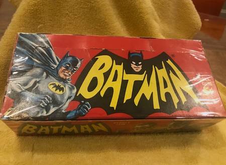 Batman cards box Topps 5-cent box first series