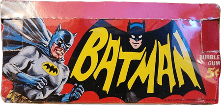 Batman cards display boxes