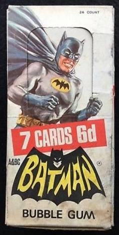 Batman cards box A&BC sixpence