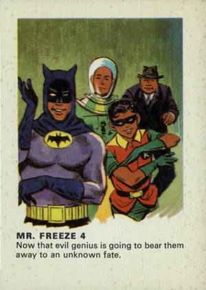 Popular Batman Cards in Pictures Part Four - 1966 Macleans Toothpaste and Weeties / Rice Krispies Cards