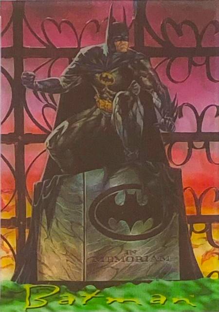 Batman Master Series cards