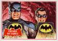 Popular Batman Cards in Pictures Part Two - 1966 Red Bat Batman Cards