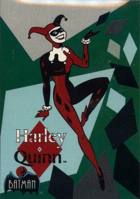 Batman animated series cards