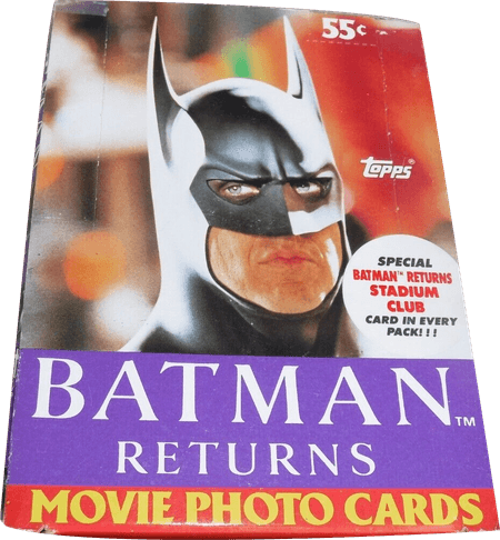Batman cards boxes